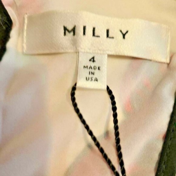 Milly Women Marie Tank Top In Poppy Size 4 NWT!! - Picture 5 of 9